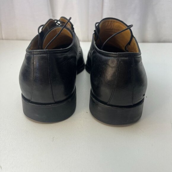 Bruno Magli Bishop Ranuncolo Lace Up Leather Loafer Men's 11.5M Black Color - Picture 7 of 12